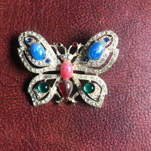 Vintage Butterfly Brooch